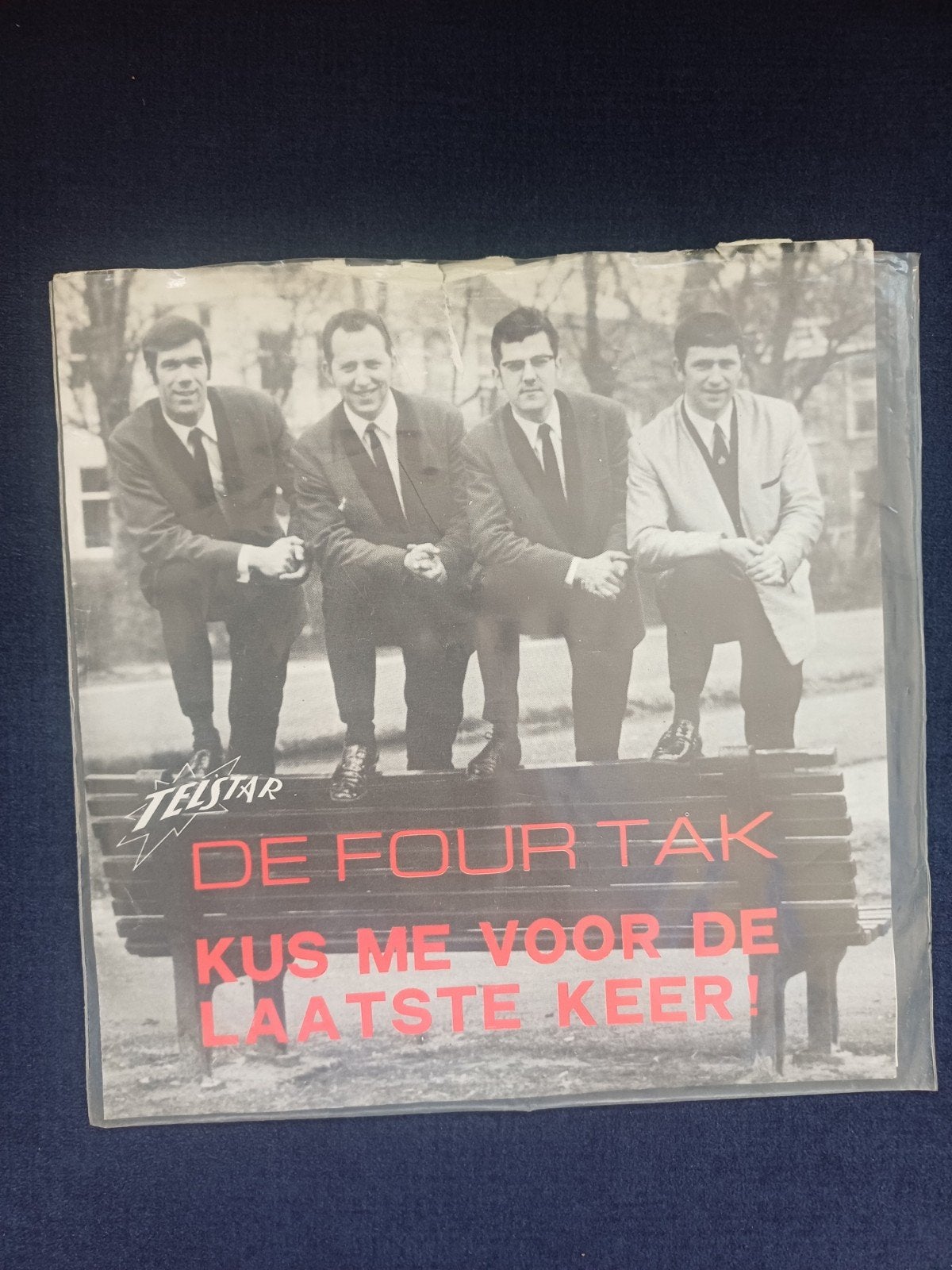 De Four Tak - Kus me voor de laatste keer, Gebruikt, 7 inch, Ophalen of Verzenden, EP
