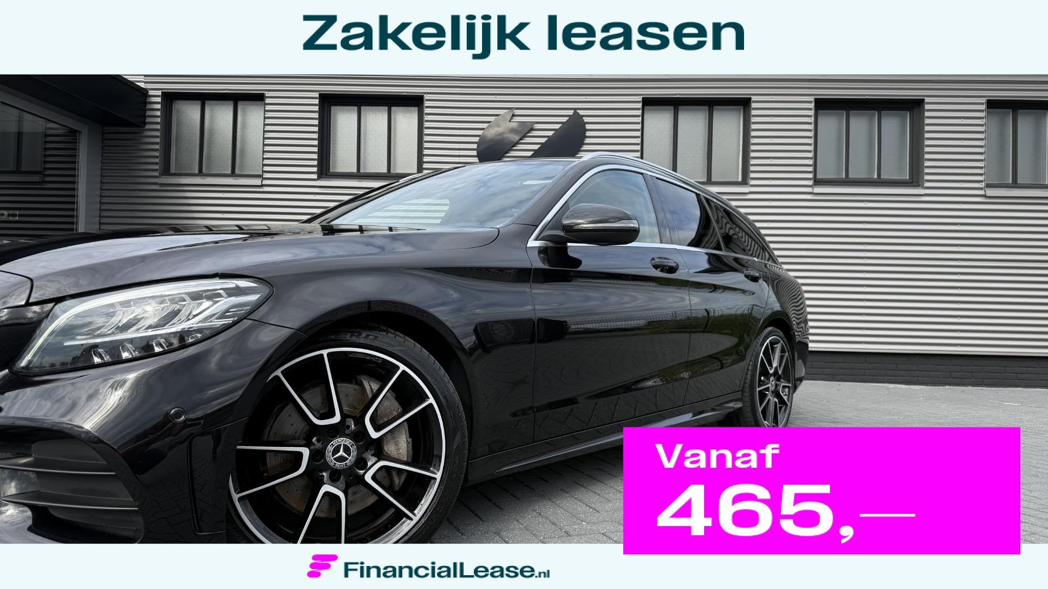 Mercedes-Benz C-klasse Estate 300 d AMG, Automaat, 4 cilinders, Zwart, 245 pk