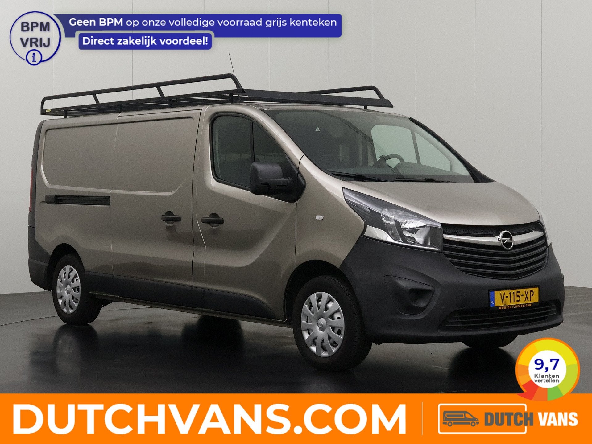 Opel Vivaro 1.6CDTI 120PK Lang Edition | Imperiaal | Trekhaa, Voorwielaandrijving, Dealer onderhouden, Gebruikt, Euro 6