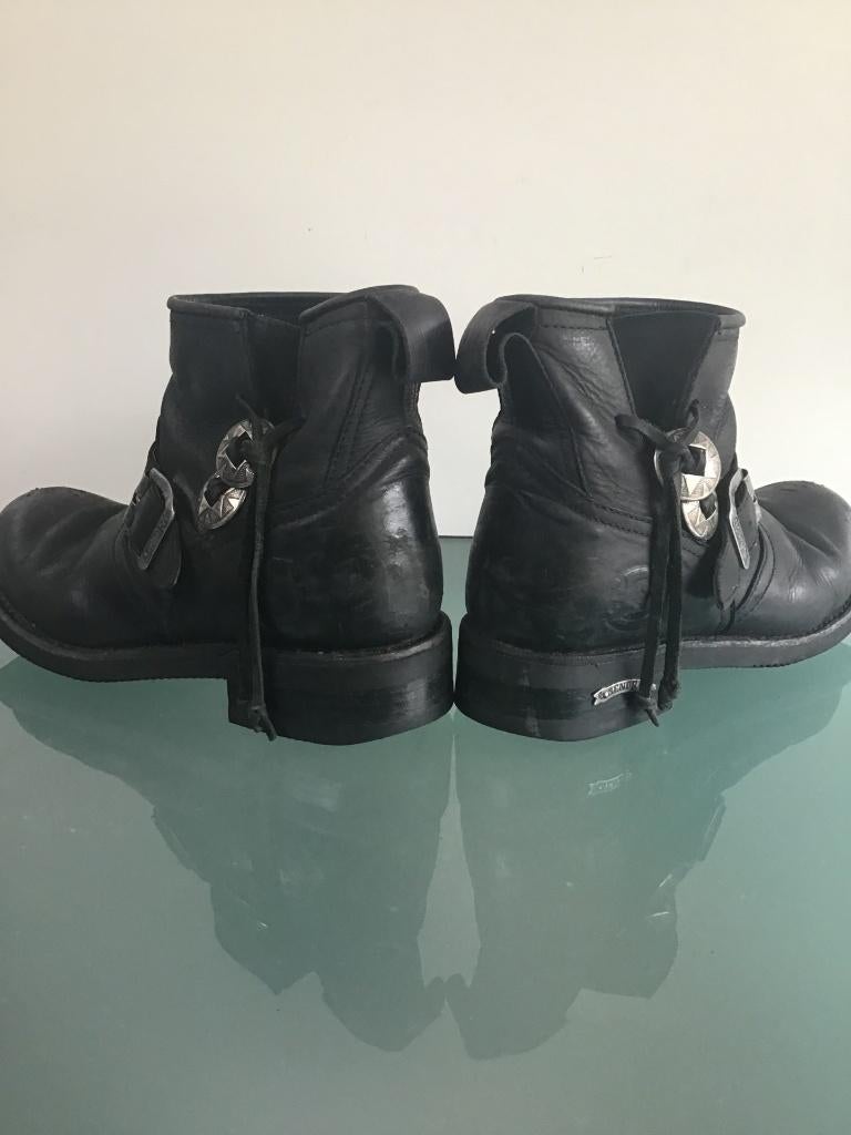 Sendra 37 zwart | leren bikerboots | Gratis verzenden, Verzenden, Zwart, Lage of Enkellaarzen, Zo goed als nieuw