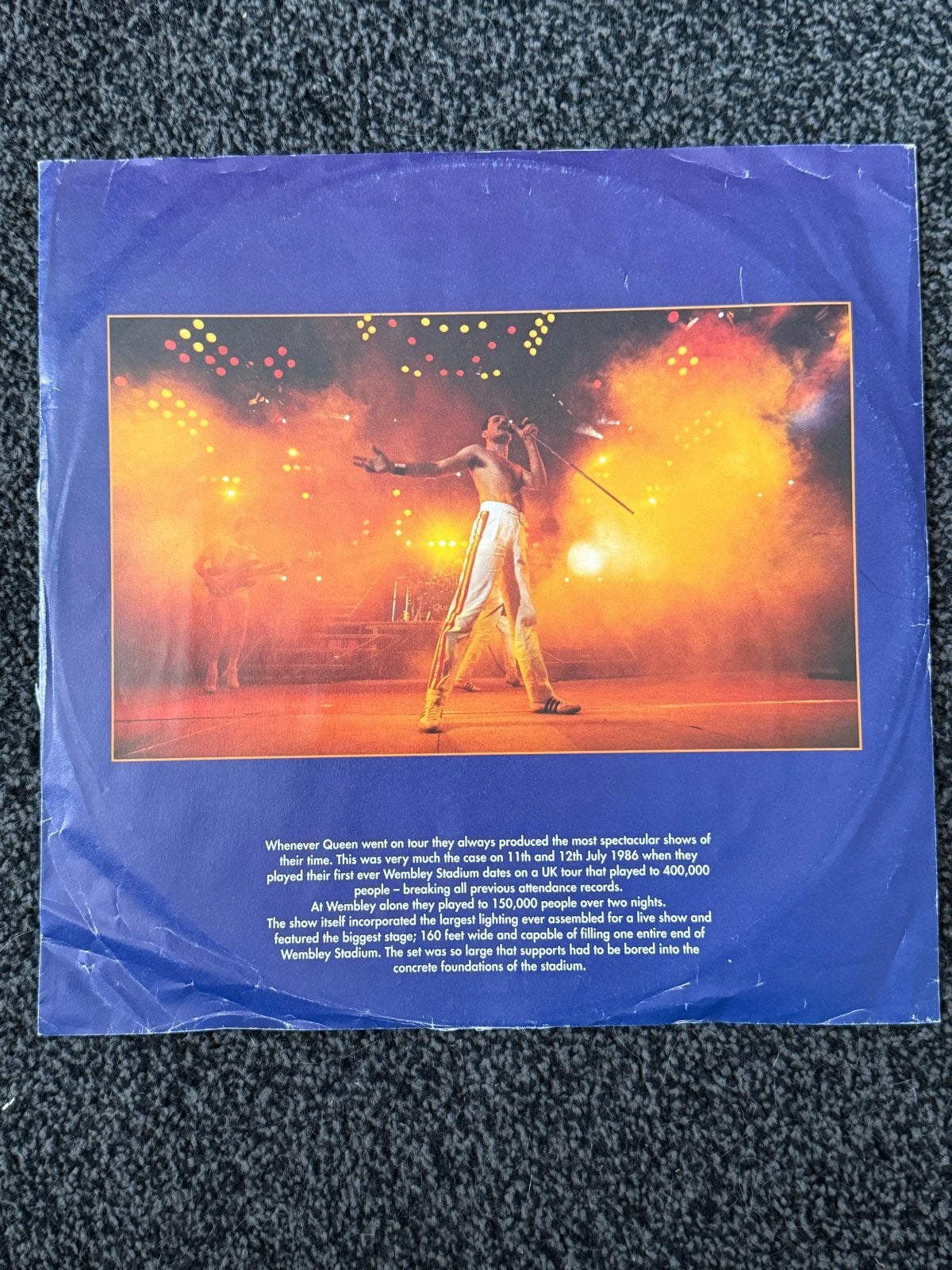 Queen - Live at Wembley '86 (LP 2 met originele binnenhoes), LP, Rock, Gebruikt, Ophalen of Verzenden