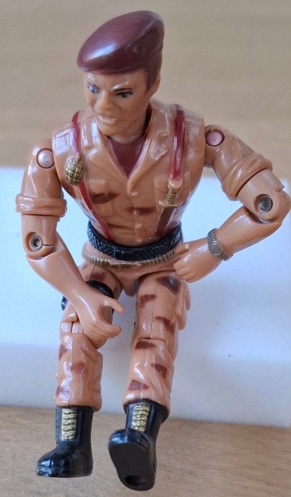 Vintage Lanard The Corps Hammer actiefiguur uit 1986, Antiek en Kunst, Ophalen of Verzenden