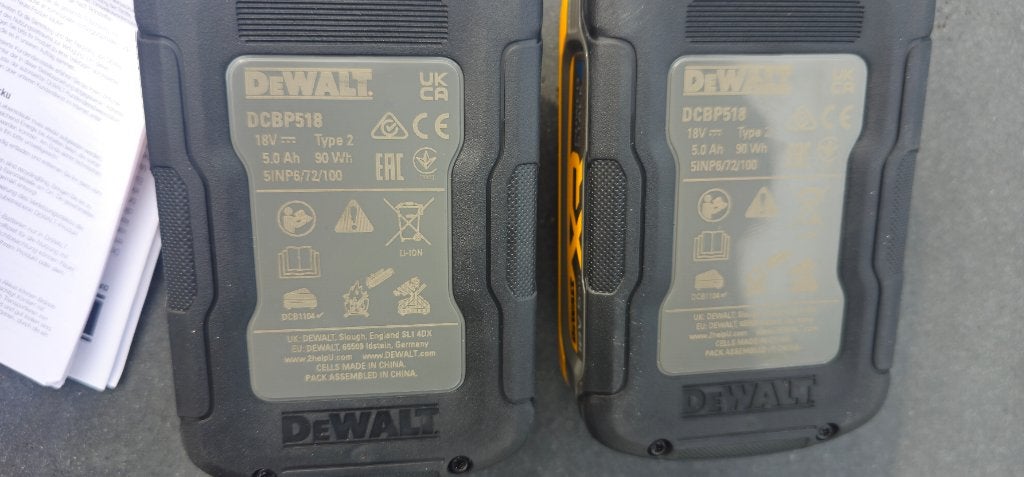 Foto 4 van Dewalt powerstack batterijen