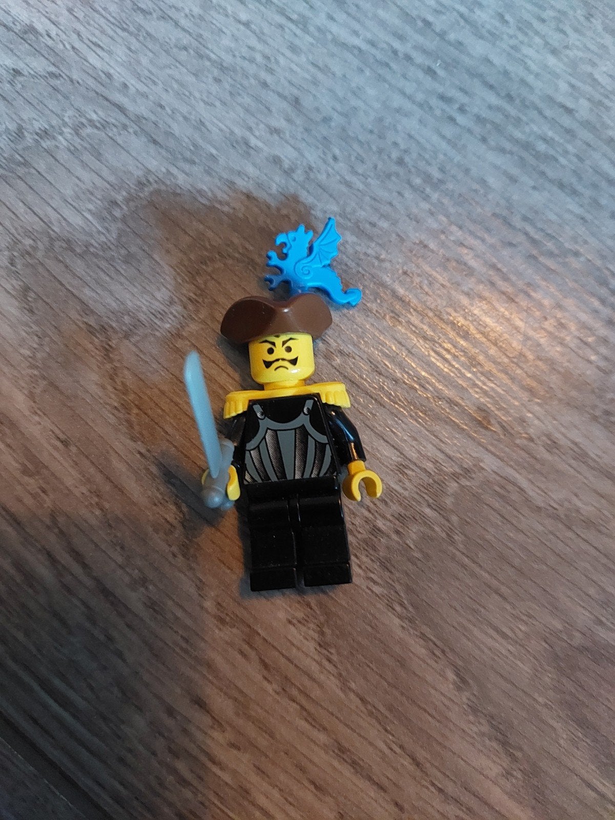 Custom Generaal Minifiguur met zwaard en hoed, Ophalen