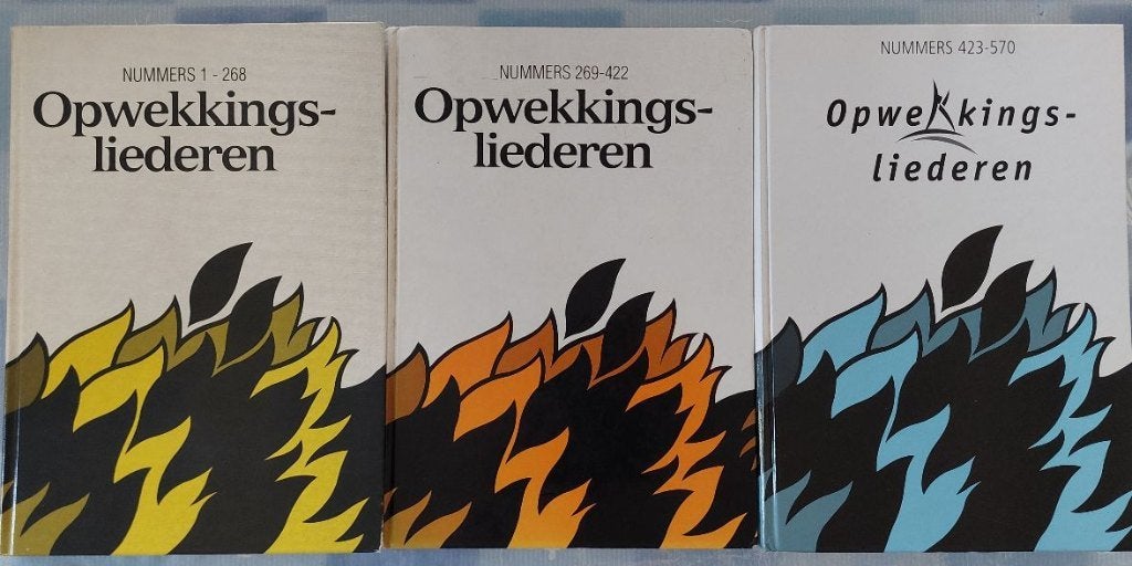 Muziekbundel Opwekkingsliederen 1, 2, 3, Gebruikt, Ophalen of Verzenden, Artiest of Componist, Populair