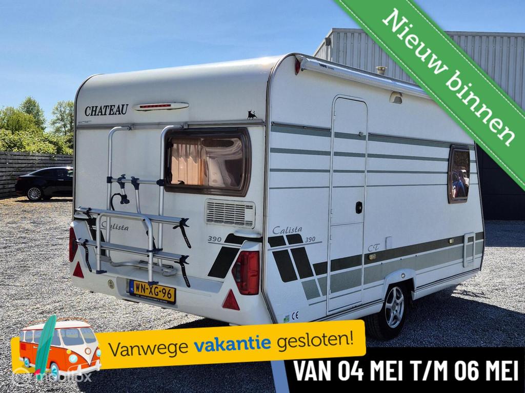 Chateau Calista 390 CT 406c Fransbed Mover Voortent Zakluif, Chateau, Chateau, Bedrijf, 750 - 1000 kg