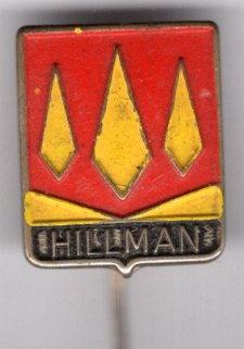 Hillman zilverkleurig auto speldje ( B_146 ), Verzamelen, Speldjes, Pins en Buttons, Zo goed als nieuw, Speldje of Pin, Transport