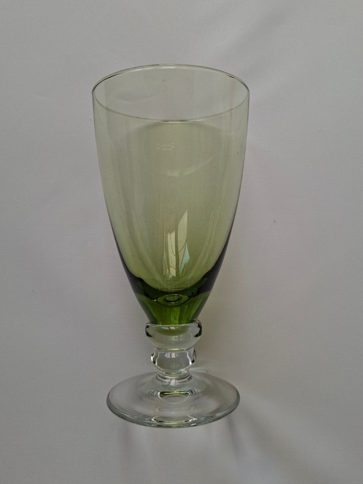 Sherryglas Jade (lichtgroen) - Max Verboeket (1956), Ophalen of Verzenden