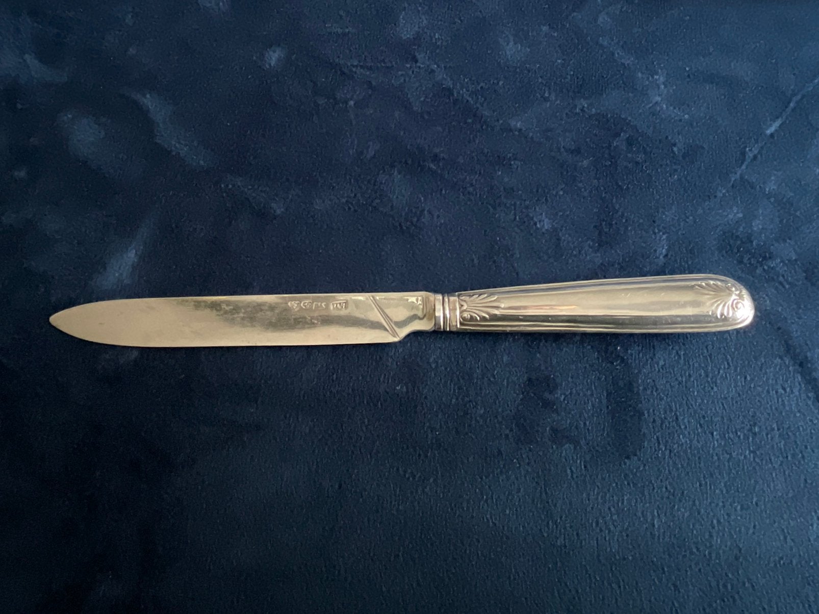 Antiek Zweeds Zilveren Mes (1850), Verzenden, Zilver