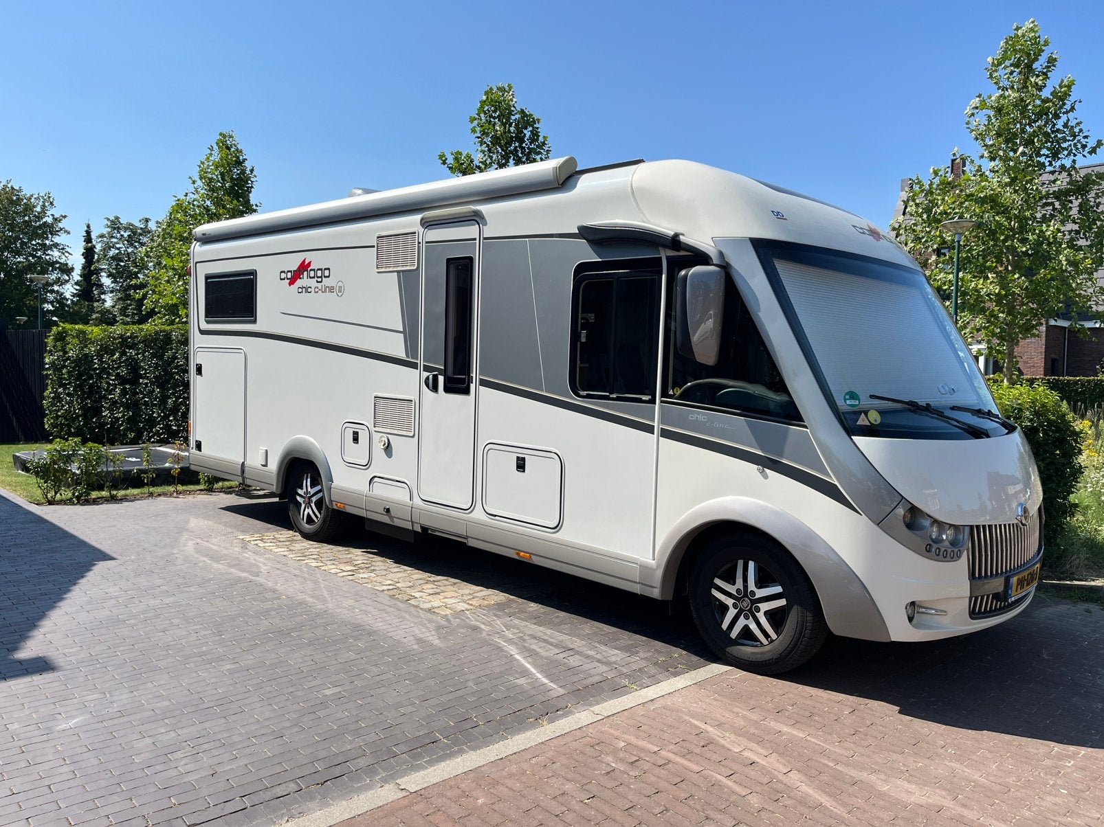Carthago chic c-line 4.9, levelsysteem, automaat, hefbed, Caravans en Kamperen, Campers, Ringverwarming, Fiat, Gaslek-detector