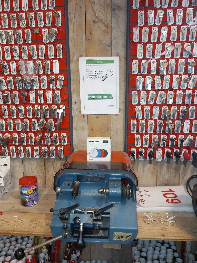Sleutelkopieermachine, Ophalen, Gebruikt, Overige typen