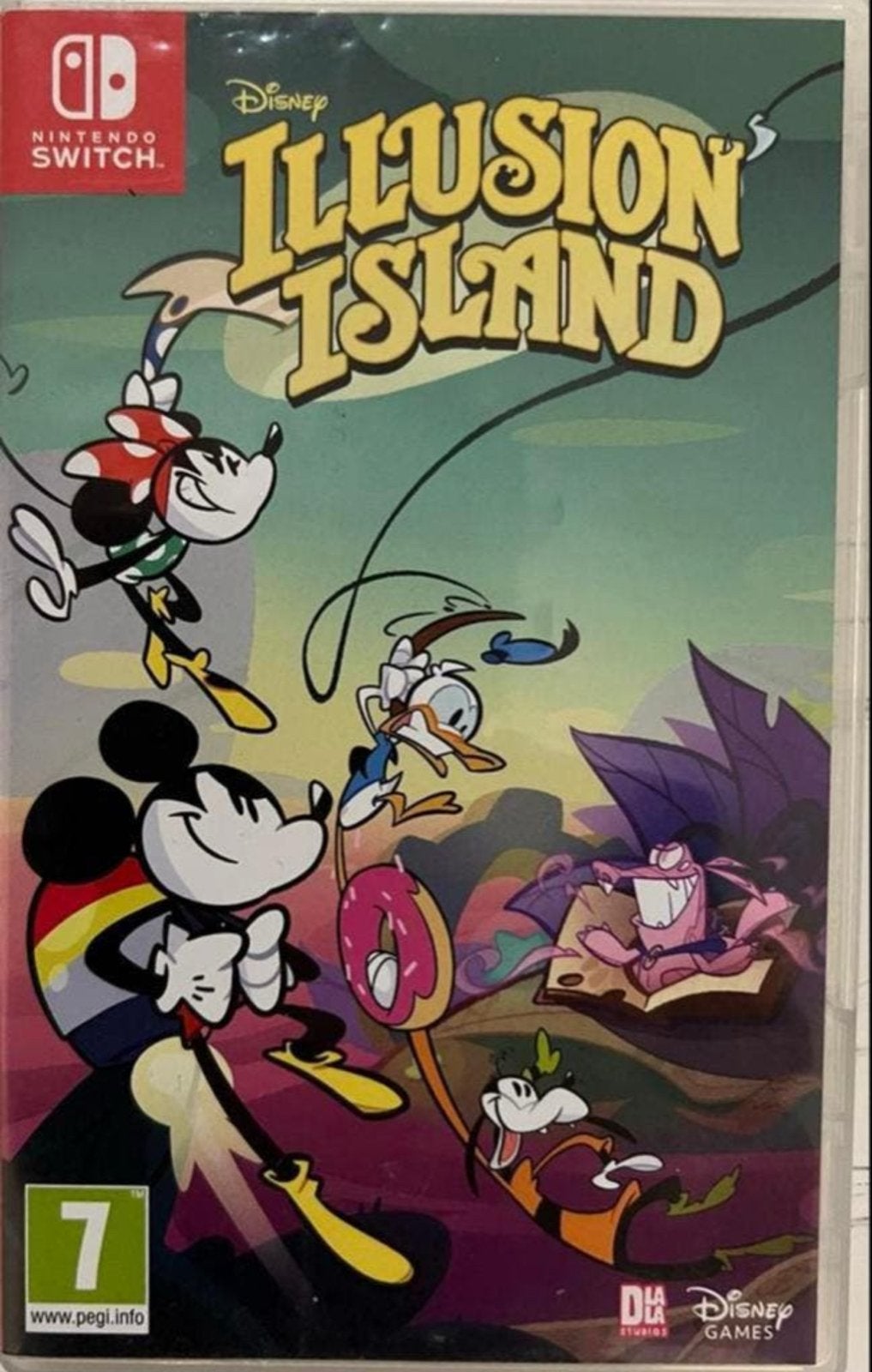 Disney Illusion Island Nintendo Switch, Ophalen of Verzenden, Zo goed als nieuw, Switch Original, Met games