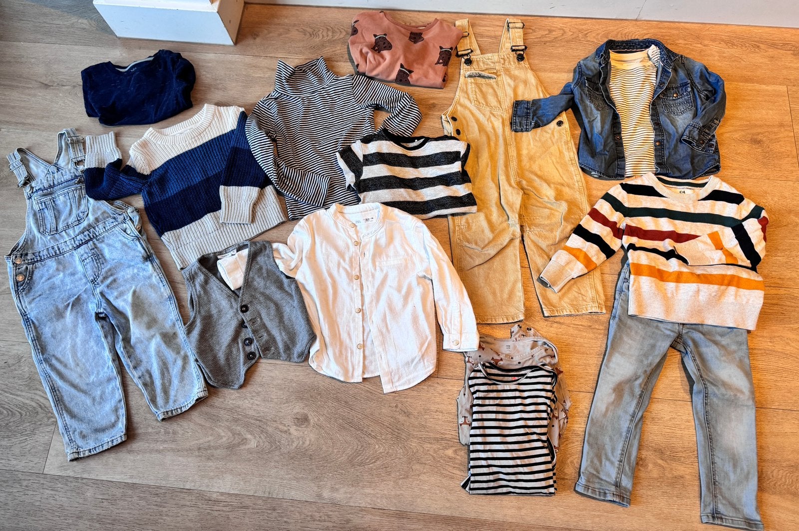 Bundel jongenskleren maat 98, incl kerstset, herfst/winter, Ophalen of Verzenden, Gebruikt, Maat 98