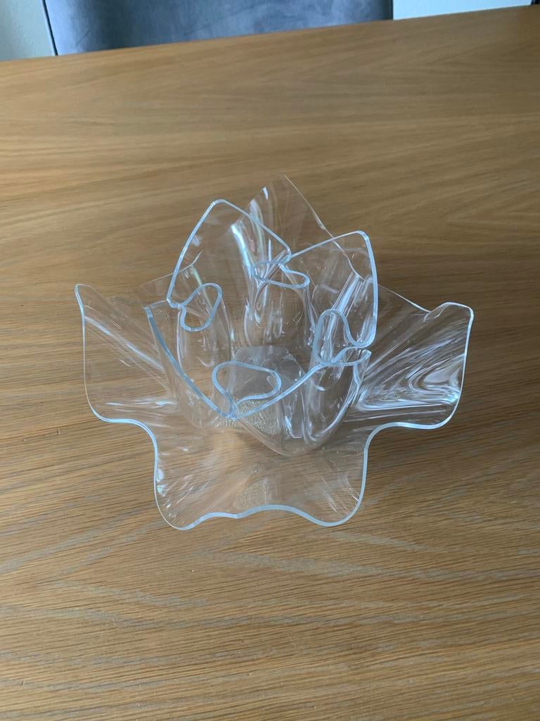Plexiglas vaas geschulpt, Ophalen of Verzenden, Kunststof