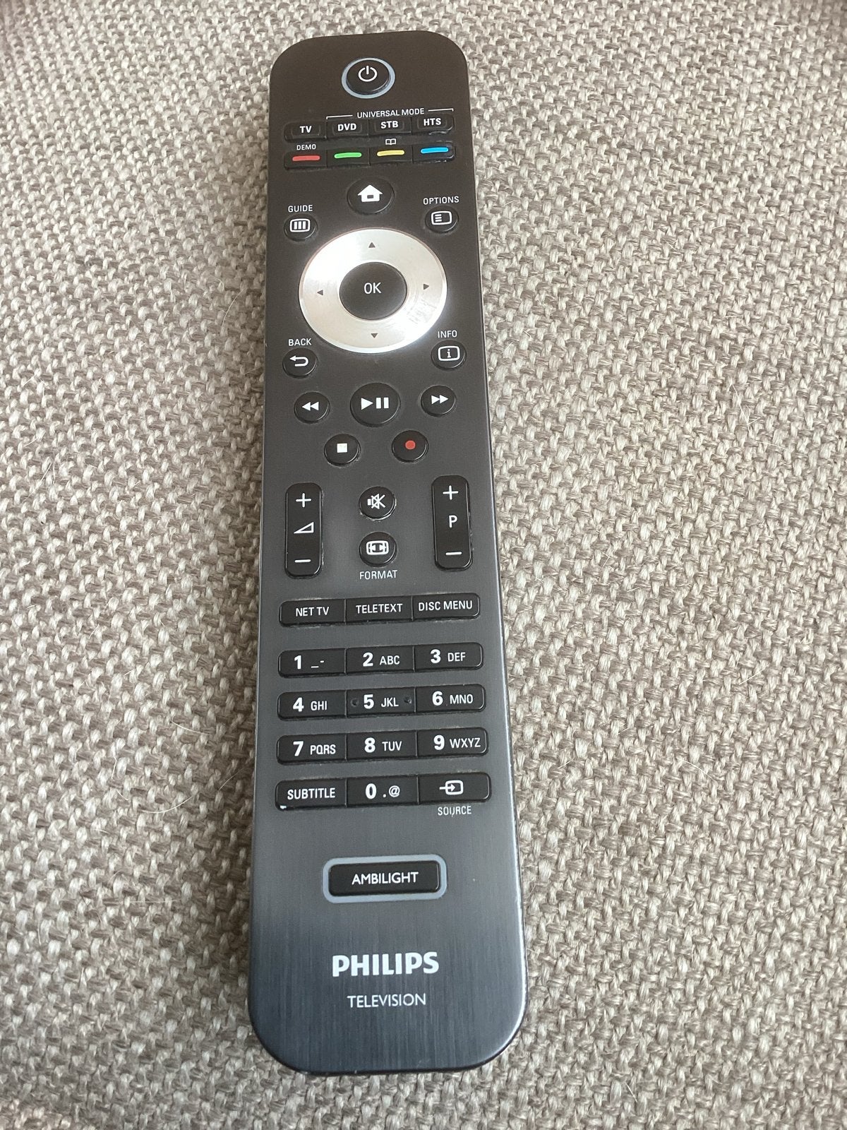 Philips Ambilight TV Afstandsbediening - Infrarood, Audio, Tv en Foto, Afstandsbedieningen, Ophalen of Verzenden, Gebruikt, Origineel