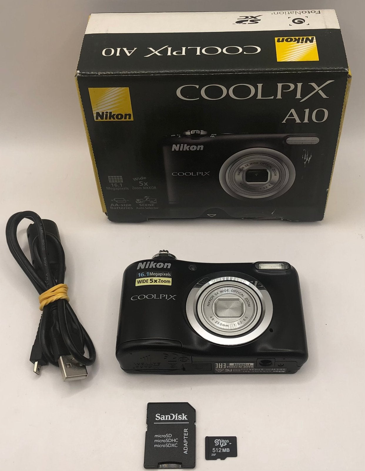 Nikon coolpix A10 - compact camera, Ophalen of Verzenden, Zo goed als nieuw