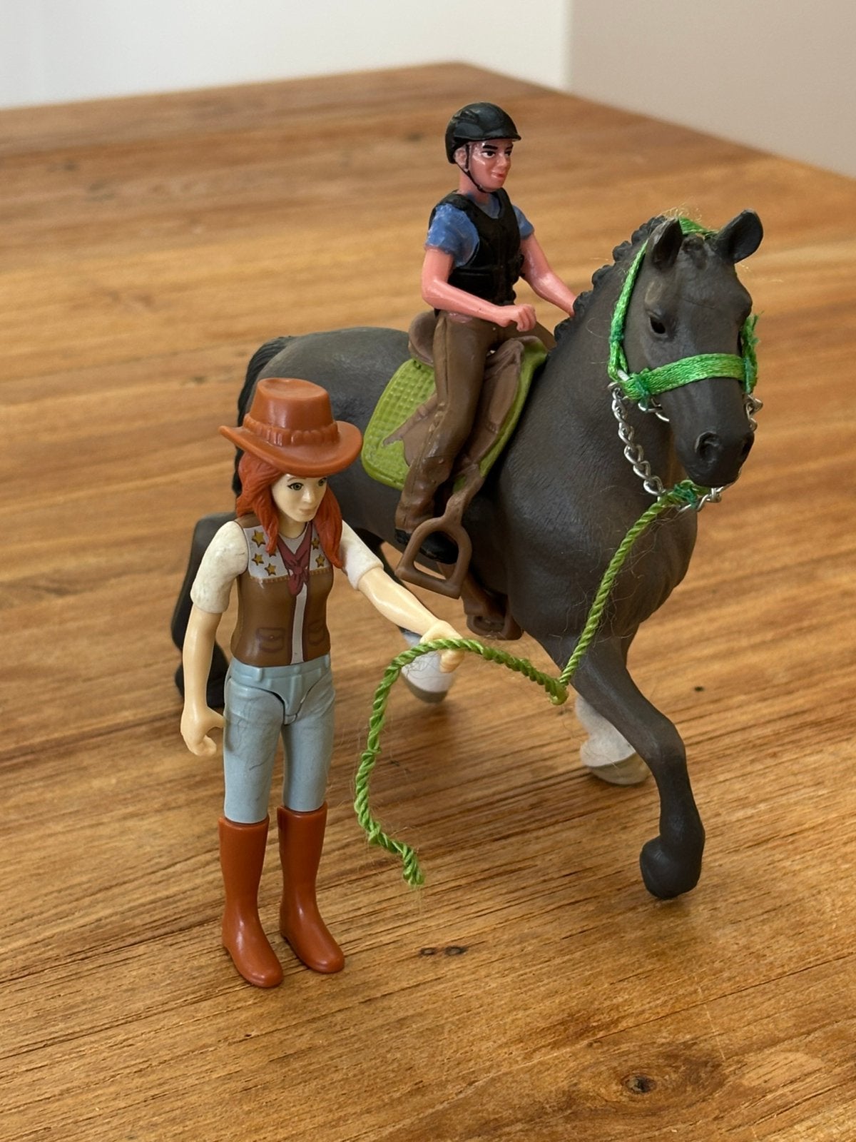 Schleich setje, Ophalen of Verzenden, Zo goed als nieuw, Jongen of Meisje