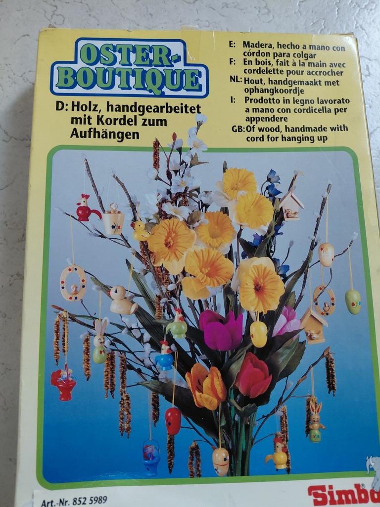 Handgemaakte Paastak hangers., Antiek en Kunst, Ophalen of Verzenden