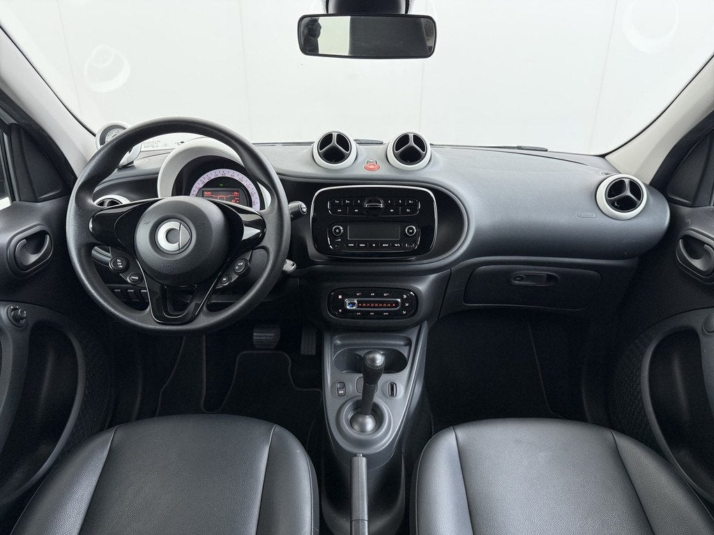 Smart Forfour EQ Electric Automaat SOH 91% Ecc Bluetooth Cru, Auto's, Smart, Automaat, Achterwielaandrijving, Gebruikt, Wit