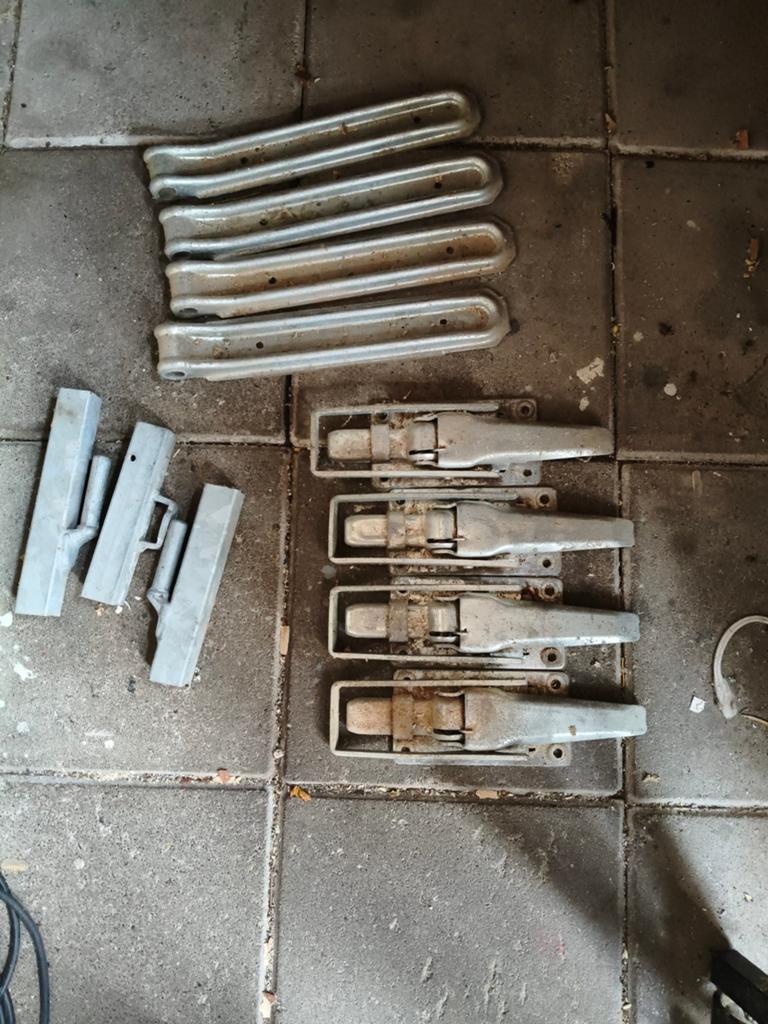 Hang- en sluitwerk voor aanhanger (niet compleet), Ophalen of Verzenden, Gebruikt