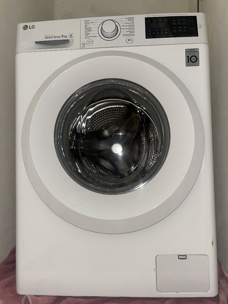 wasmachine, Ophalen, 1200 tot 1600 toeren, Zo goed als nieuw, Voorlader