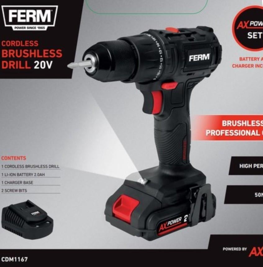 Ferm mini accu boormachine, Ophalen of Verzenden, Nieuw, Boor- en Schroefmachine