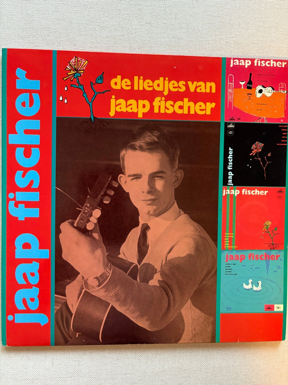 2LP Jaap Fischer - De liedjes van Jaap Fischer (1982), Gebruikt, 1980 - 1989, Ophalen of Verzenden, Dubbel-LP