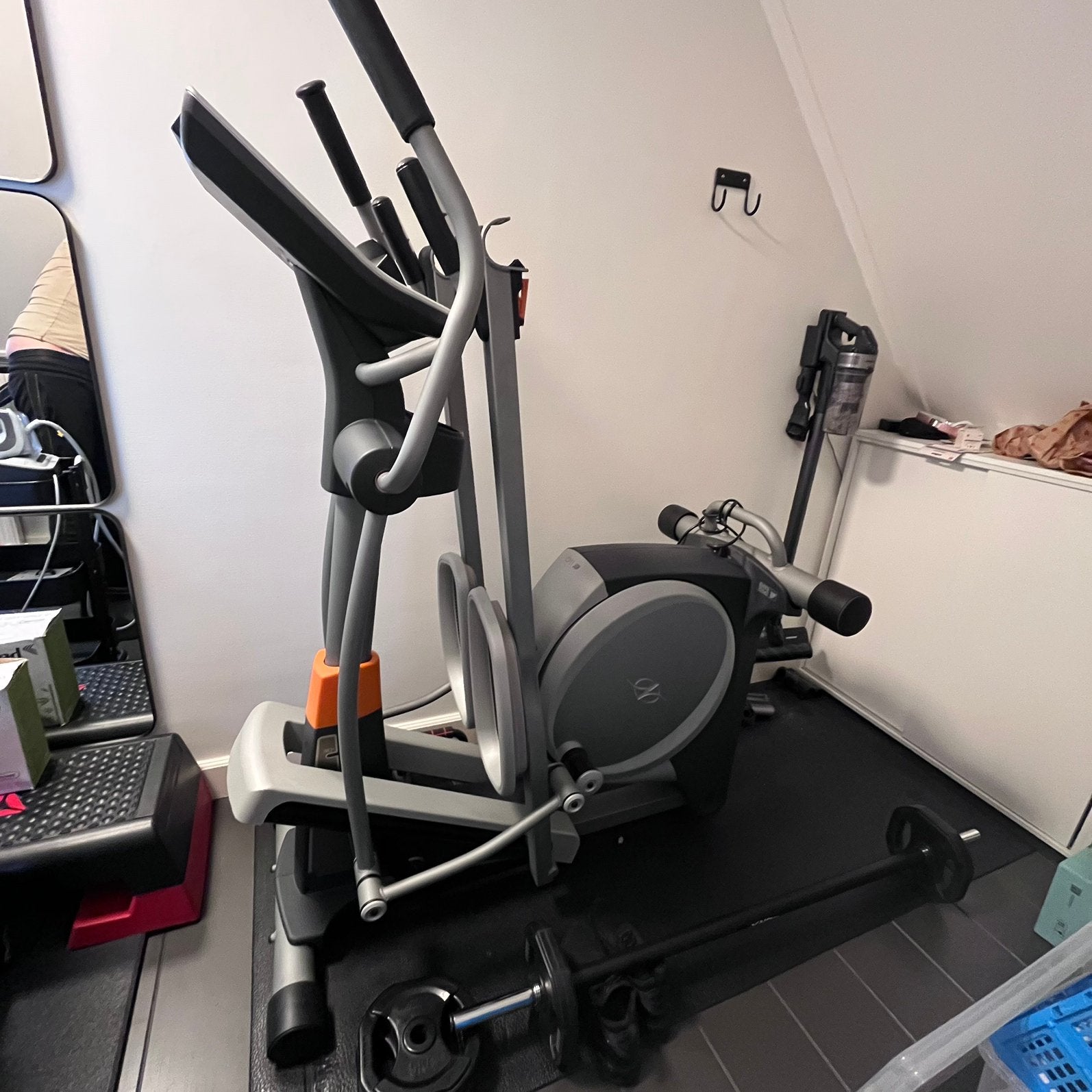 NordicTrack E11.0 Crosstrainer – opklapbaar (Nette staat), Ophalen, Zo goed als nieuw, Metaal, Crosstrainer