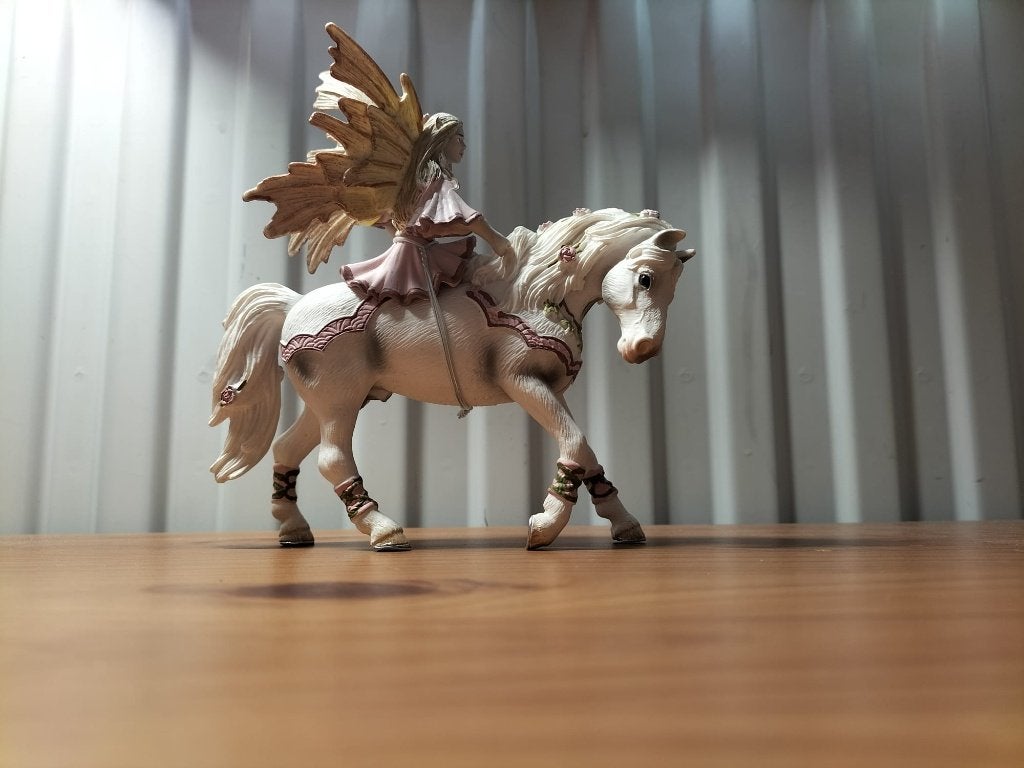Schleich Bayala paard met elf, Ophalen of Verzenden, Zo goed als nieuw