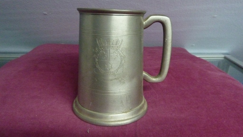 Marine, Tankard, Bierpul,  Hr.MS. Callenburgh, Verzamelen, Ophalen of Verzenden, Marine, Nederland, Kunstobject