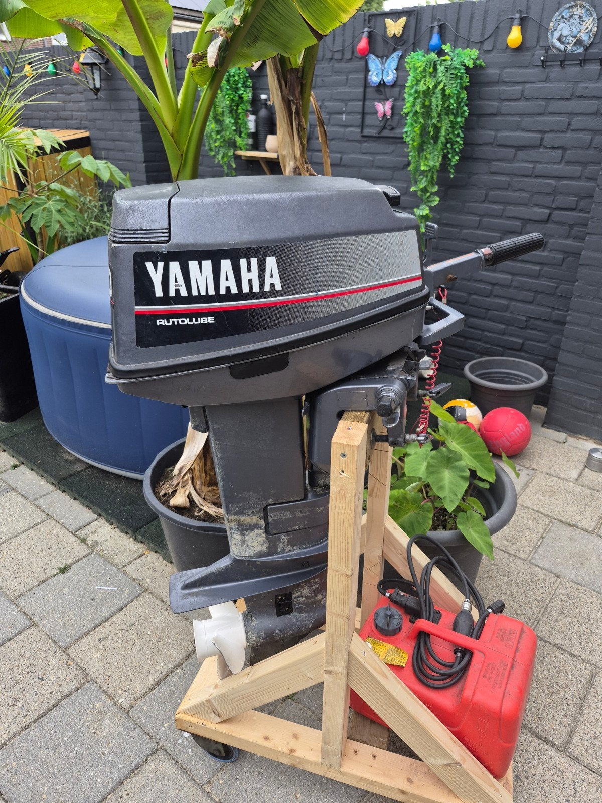20 pk yamaha, Watersport en Boten, Ophalen, Gebruikt, Benzine, 10 tot 30 pk