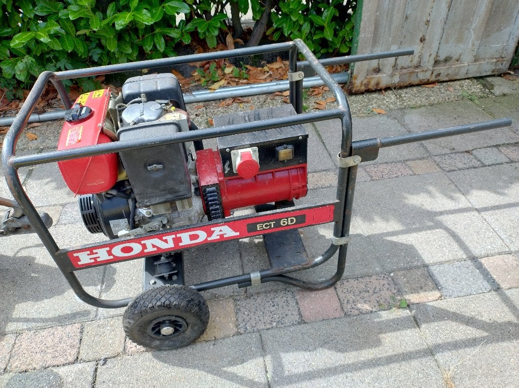 Honda aggregaat ECT 6D diesel, Ophalen, Gebruikt, 5 tot 10 kVA, Dieselolie
