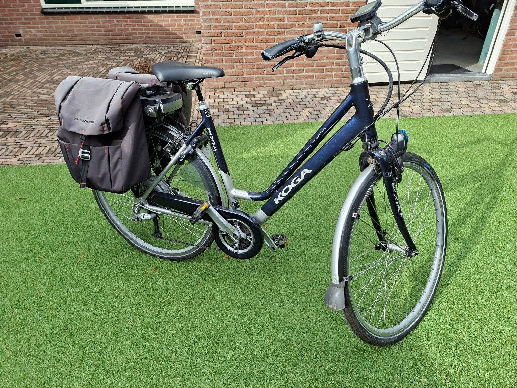 Dames E bike, Gebruikt, 51 tot 55 cm, 50 km per accu of meer, Ophalen