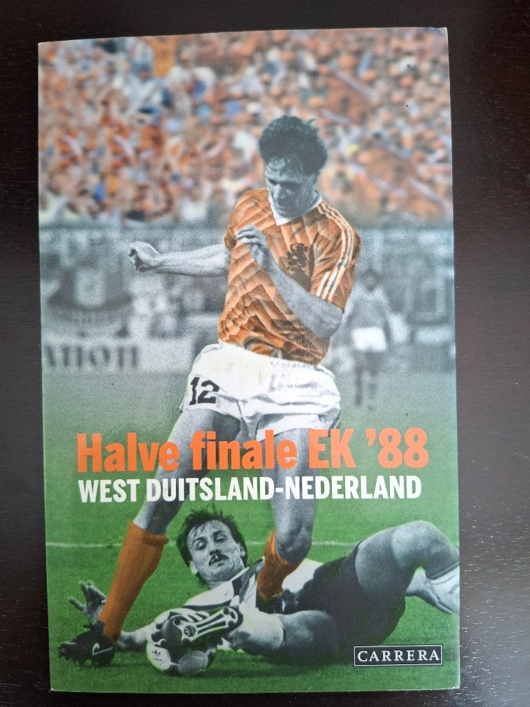 Halve finale EK 1988 - West Duitsland-Nederland, Ophalen of Verzenden, Gelezen, Balsport