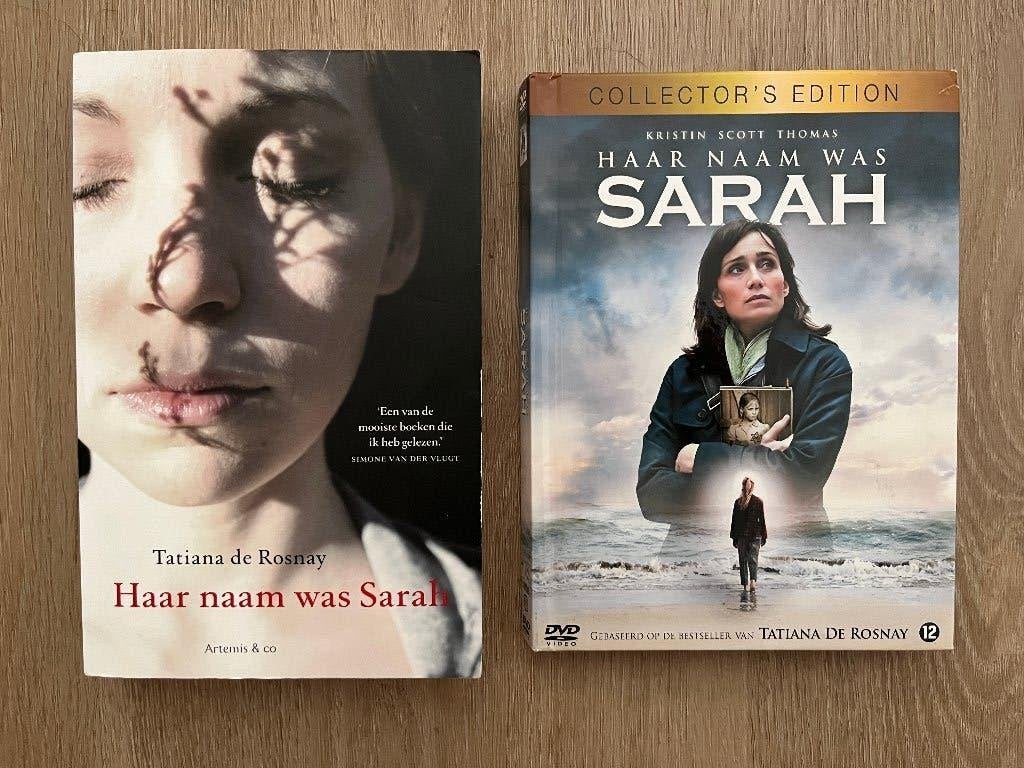 Haar naam was Sarah - Set met 2 DVD's + Boek, Inclusief doosje, Waargebeurd drama, Ophalen of Verzenden, Zo goed als nieuw