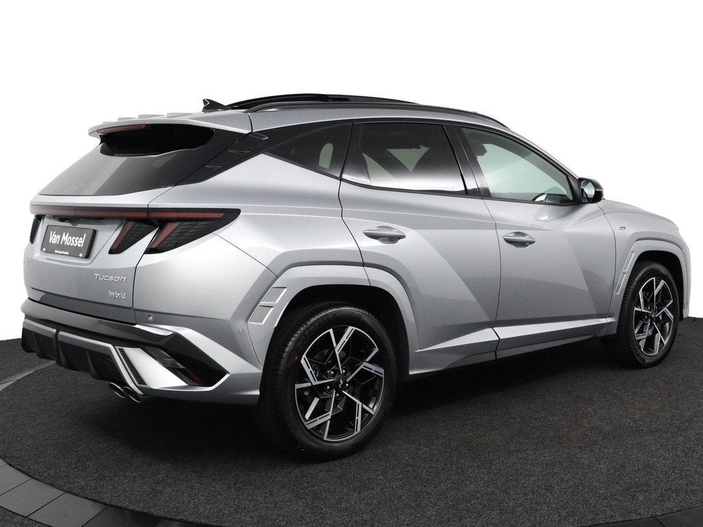 Hyundai Tucson 1.6 T-GDI HEV N Line Sky | Extra Voordeel | A, Auto's, Hyundai, Euro 6, 4 cilinders, Met garantie (alle), Nieuw