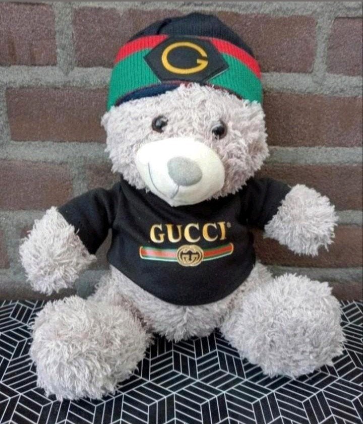 Gucci beer 25cm.        Nr9, Ophalen, Zo goed als nieuw, Beer