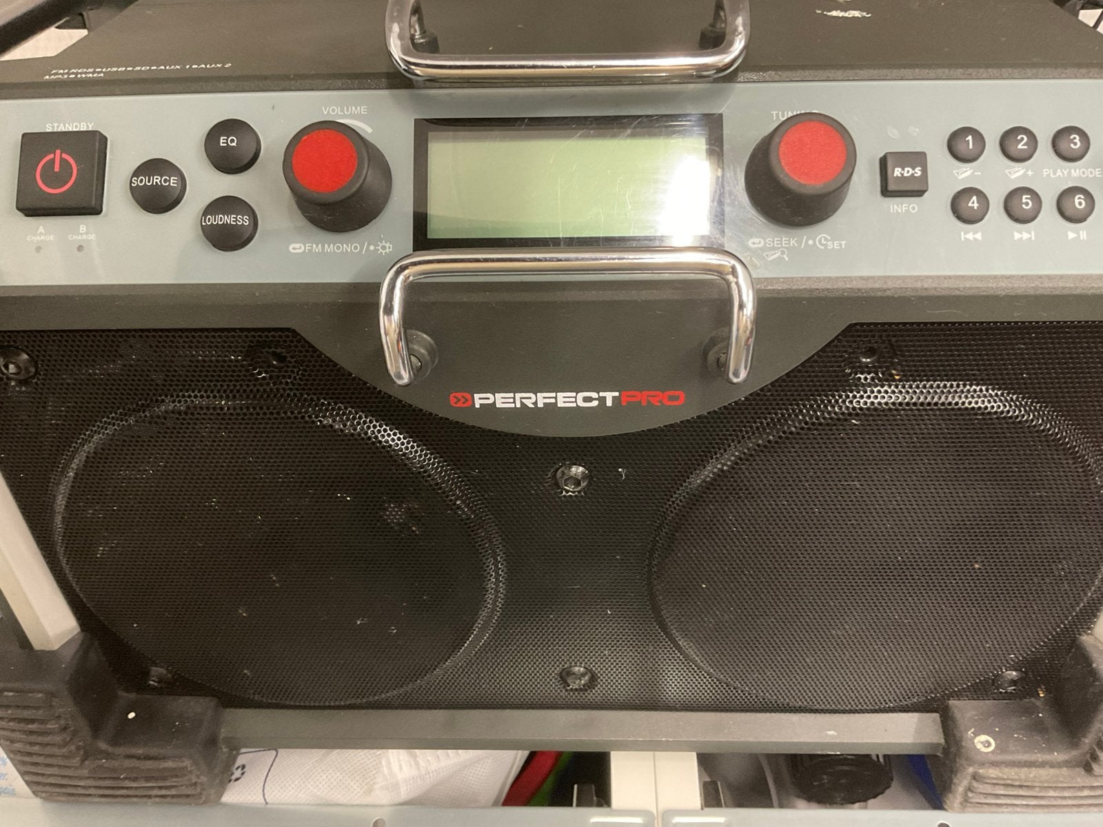 Perect Pro bouwradio, Ophalen, Zo goed als nieuw