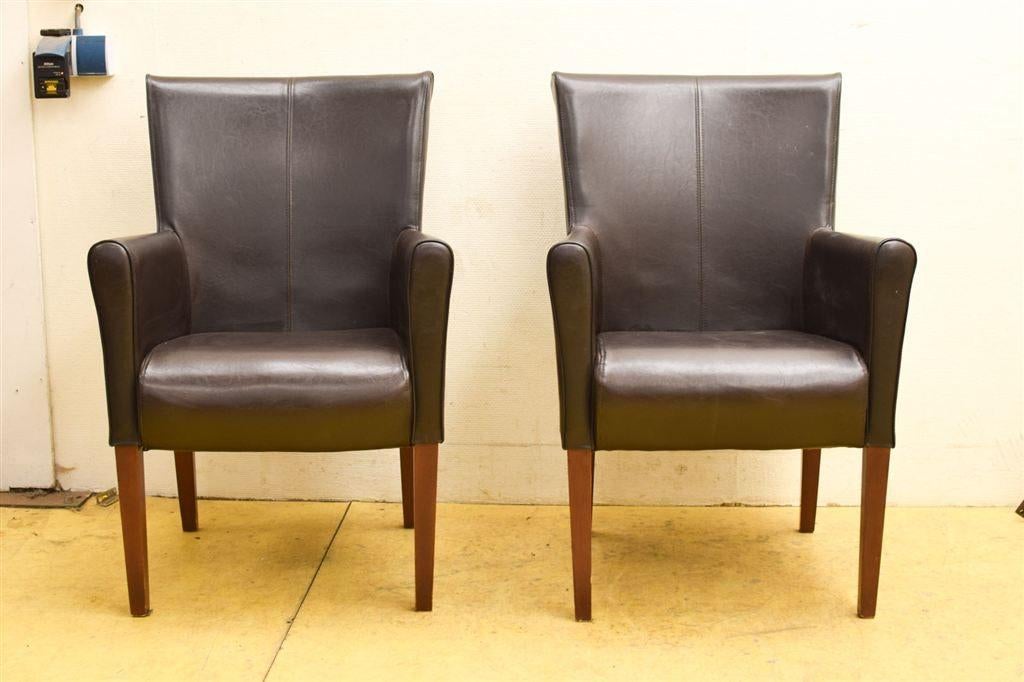 4 stuks Eetkamerstoelen 45070, Ophalen of Verzenden, Gebruikt, Vijf, Zes of meer stoelen