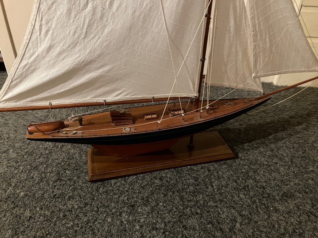 zeilboot model groot hoogte 96cm, Ophalen, Zo goed als nieuw