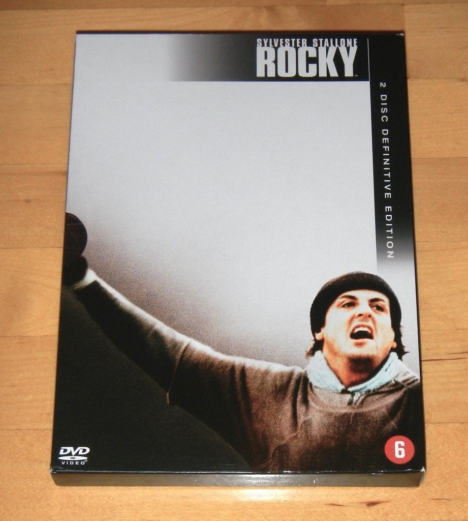 2 dvd - Rocky - Definitive Edition - Sylvester Stallone, Alle leeftijden, Verzenden, 1940 tot 1960, Zo goed als nieuw