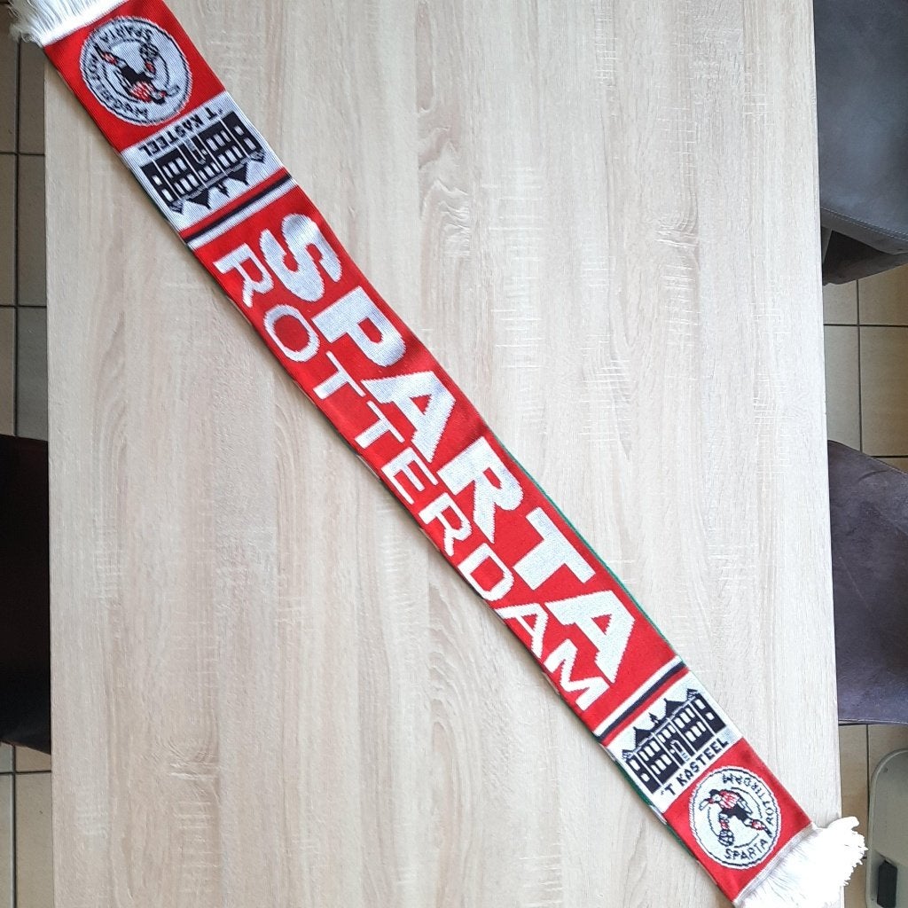 SPARTA Rotterdam sjaal dubbelzijdig zoz Westland, Verzenden, Zo goed als nieuw, Sparta, Vaantje of Sjaal