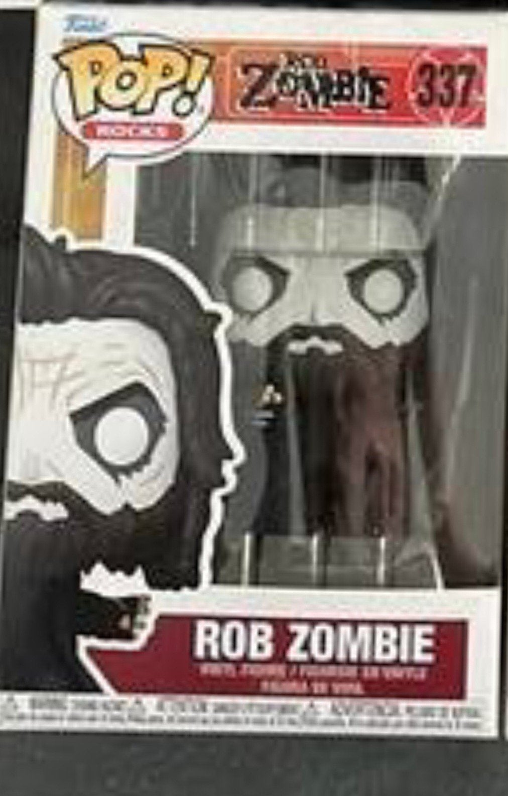 Funko Pop! Rocks: Rob Zombie #337, Ophalen of Verzenden, Zo goed als nieuw