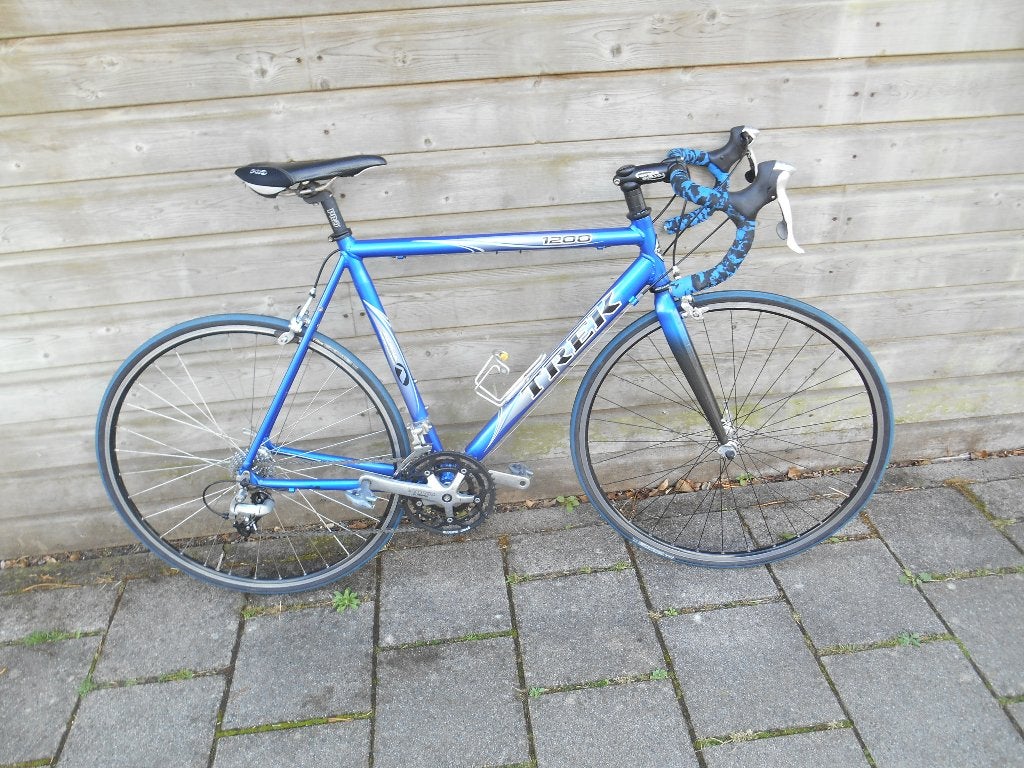Racefiets Trek prima staat goedkoop weg, Velgrem, Aluminium, Zo goed als nieuw, Meer dan 20 versnellingen