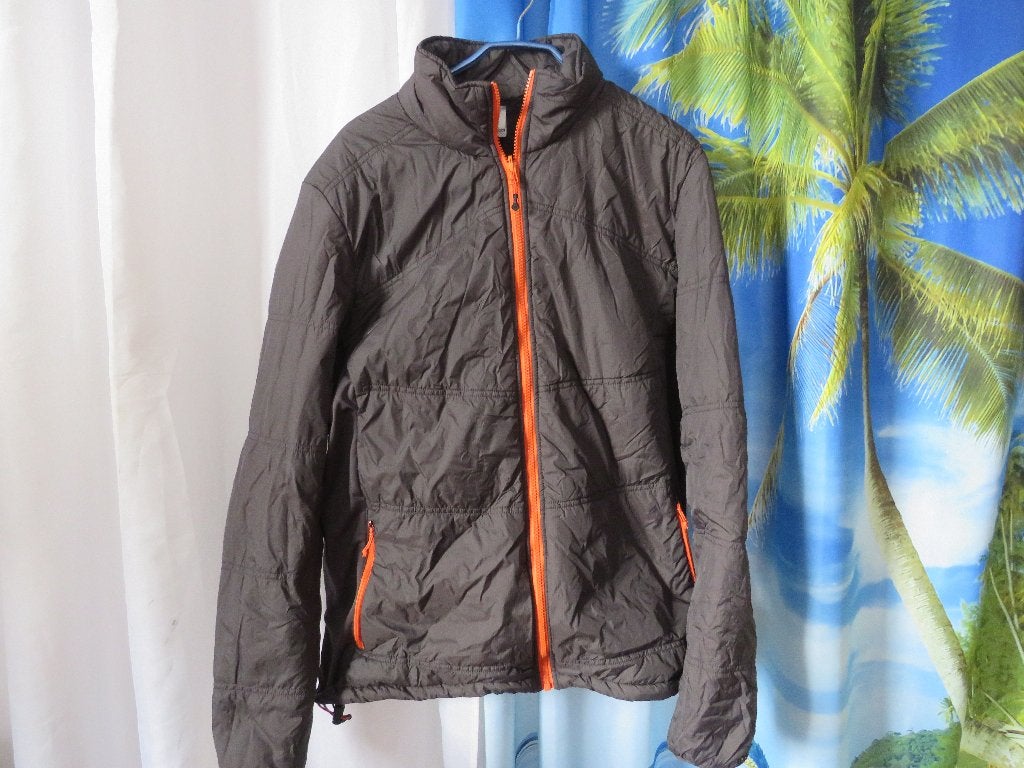 zwart grijze jas tussenjas van 3 in 1 XL Forclaz Decathlon, Maat 52/54 (L), Ophalen of Verzenden, Decathlon, Grijs