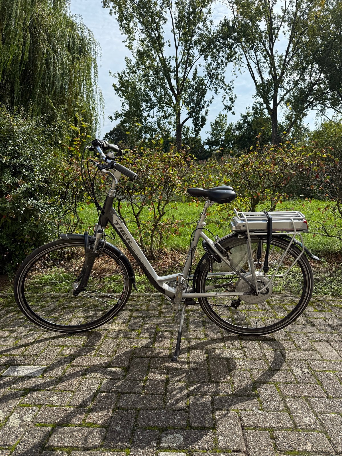 Trek T80+ Lowstep elektrische fiets - 50cm frame, Gebruikt, 47 tot 51 cm, 30 tot 50 km per accu, Ophalen