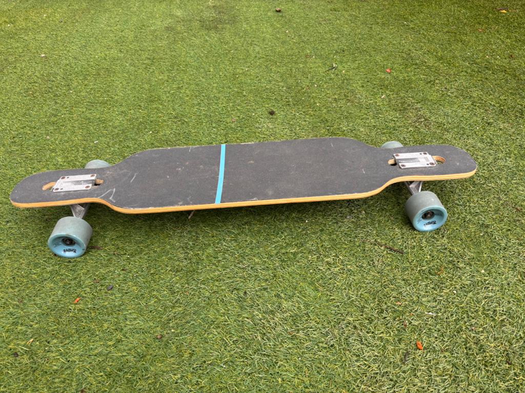 Skateboard longboard, Ophalen of Verzenden, Zo goed als nieuw, Longboard