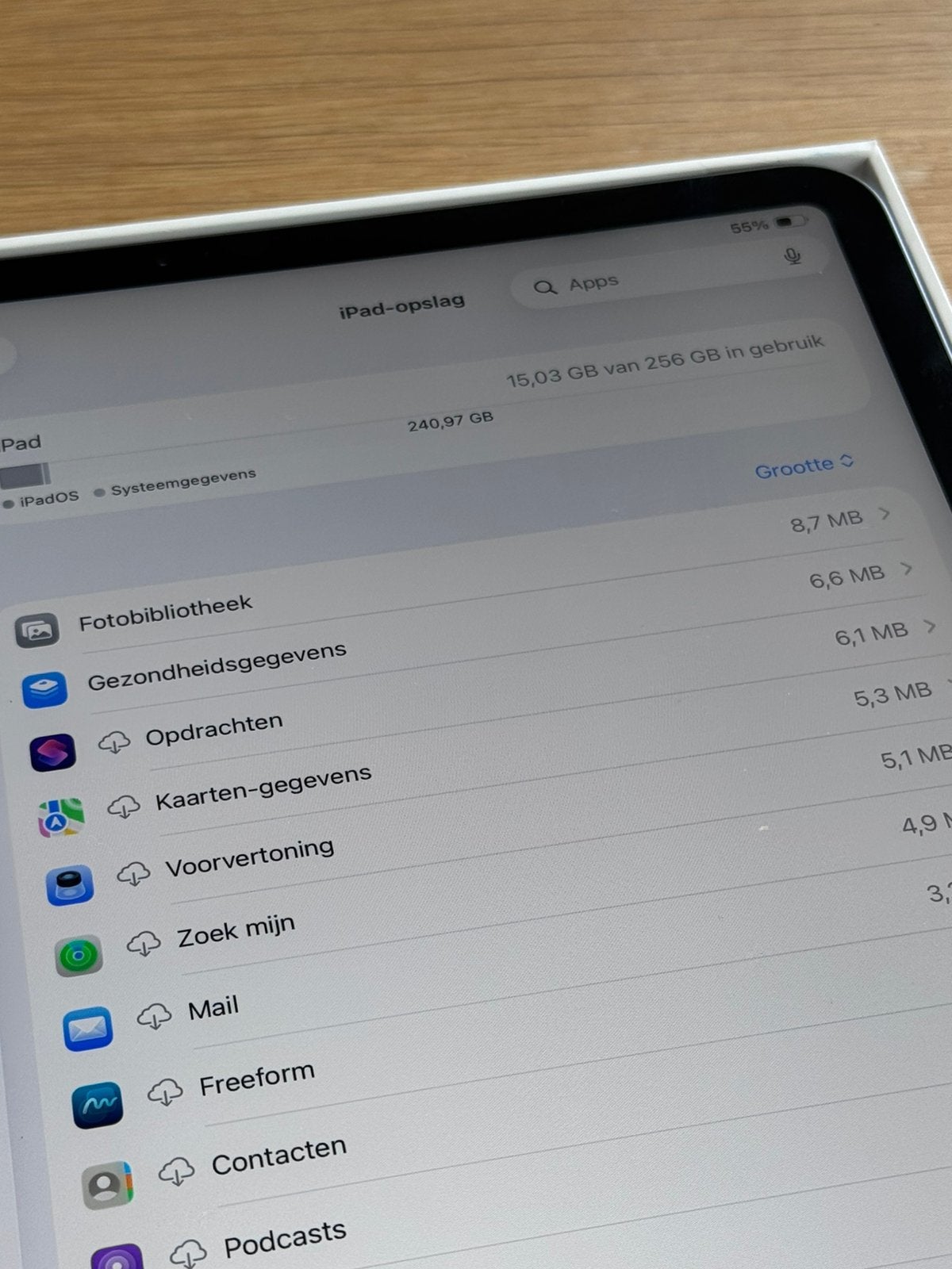 Apple iPad Pro 3e generatie 12,9 inch – 256GB – Space Grey, Computers en Software, 1 park way apple, 12 inch, Ophalen of Verzenden