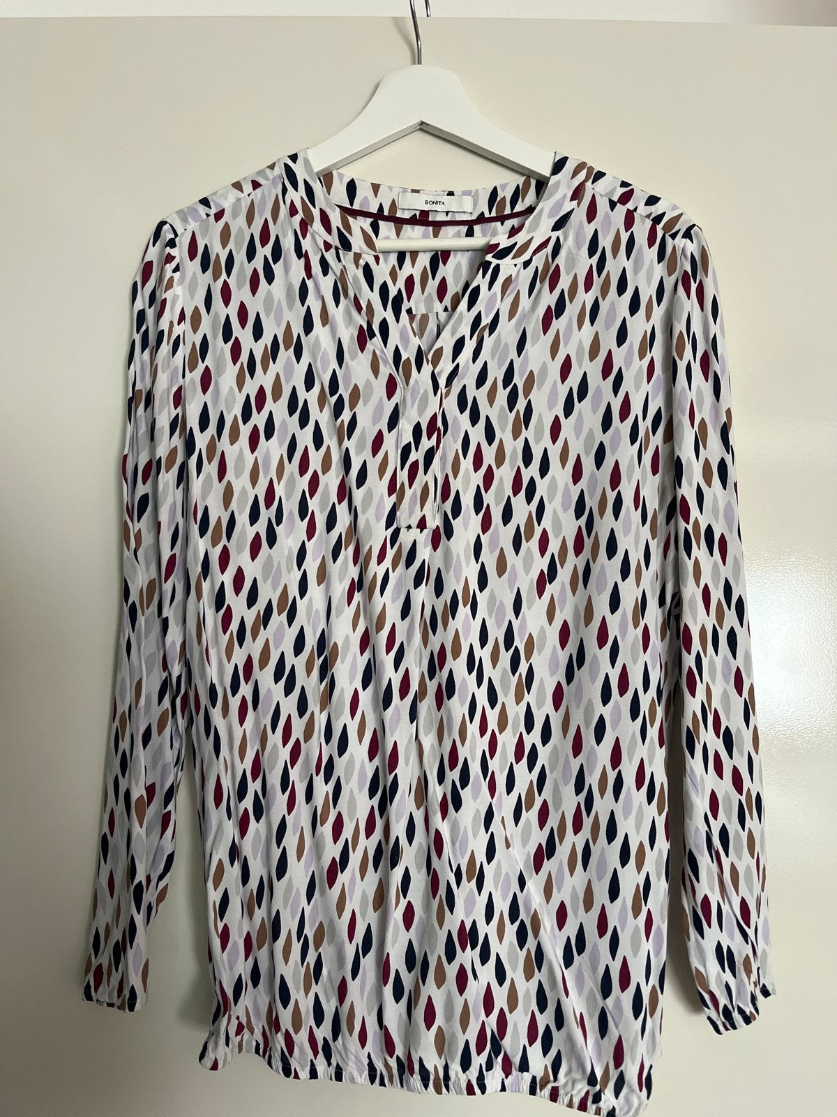 Bonita blouse met patroon, maat 36 (S), Kleding | Dames, Blouses en Tunieken, Ophalen of Verzenden, Zo goed als nieuw, Maat 36 (S)