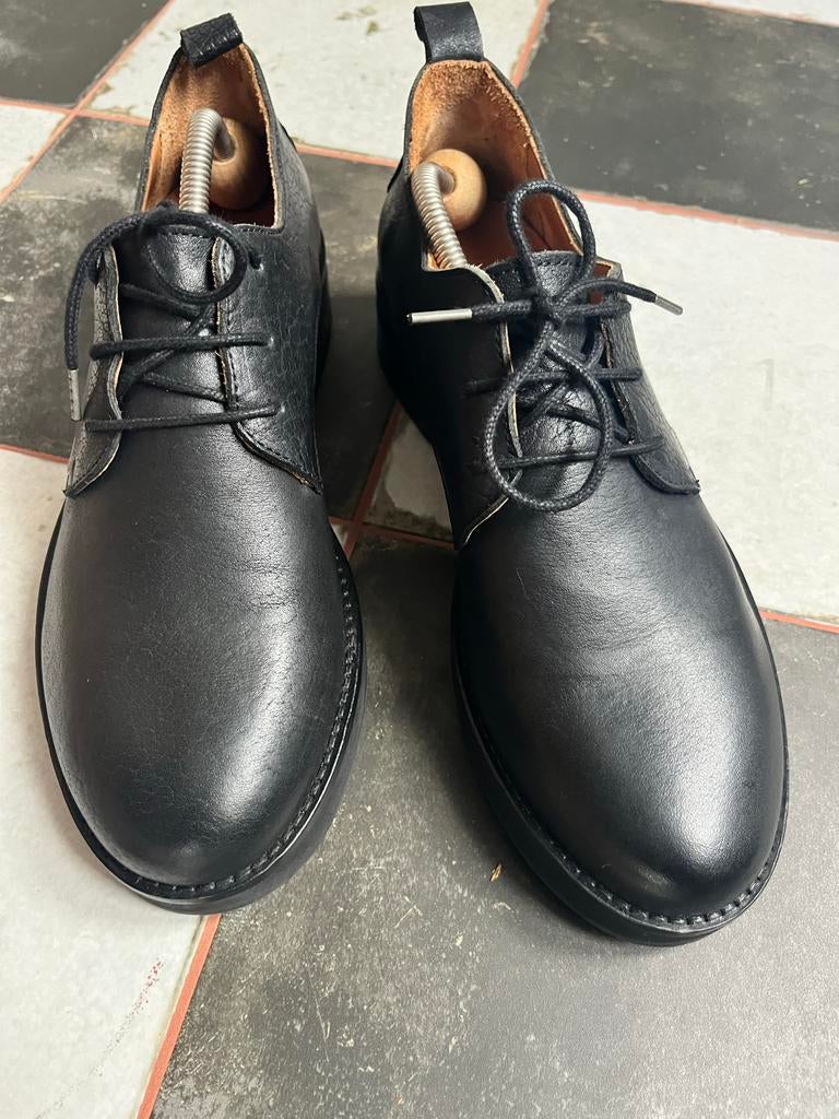 Shabbies Amsterdam veterschoenen maat 41, Kleding | Dames, Ophalen of Verzenden, Zo goed als nieuw, Zwart, Overige typen